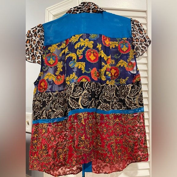 Alice + Olivia beautiful animal print blouse in perfect condition - Picture 3 of 3